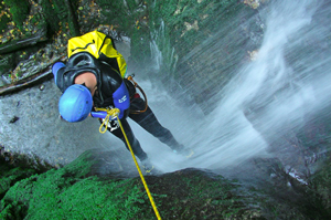 Canyoning - etwas für Mutige ...